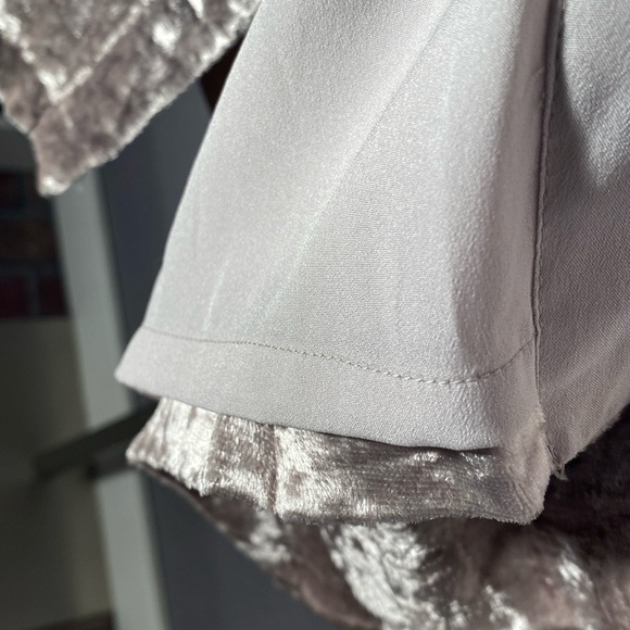CHICO’S - jacket: velvet open silver lined l/s w designed silver beads - 1 / 12 - Picture 11 of 16